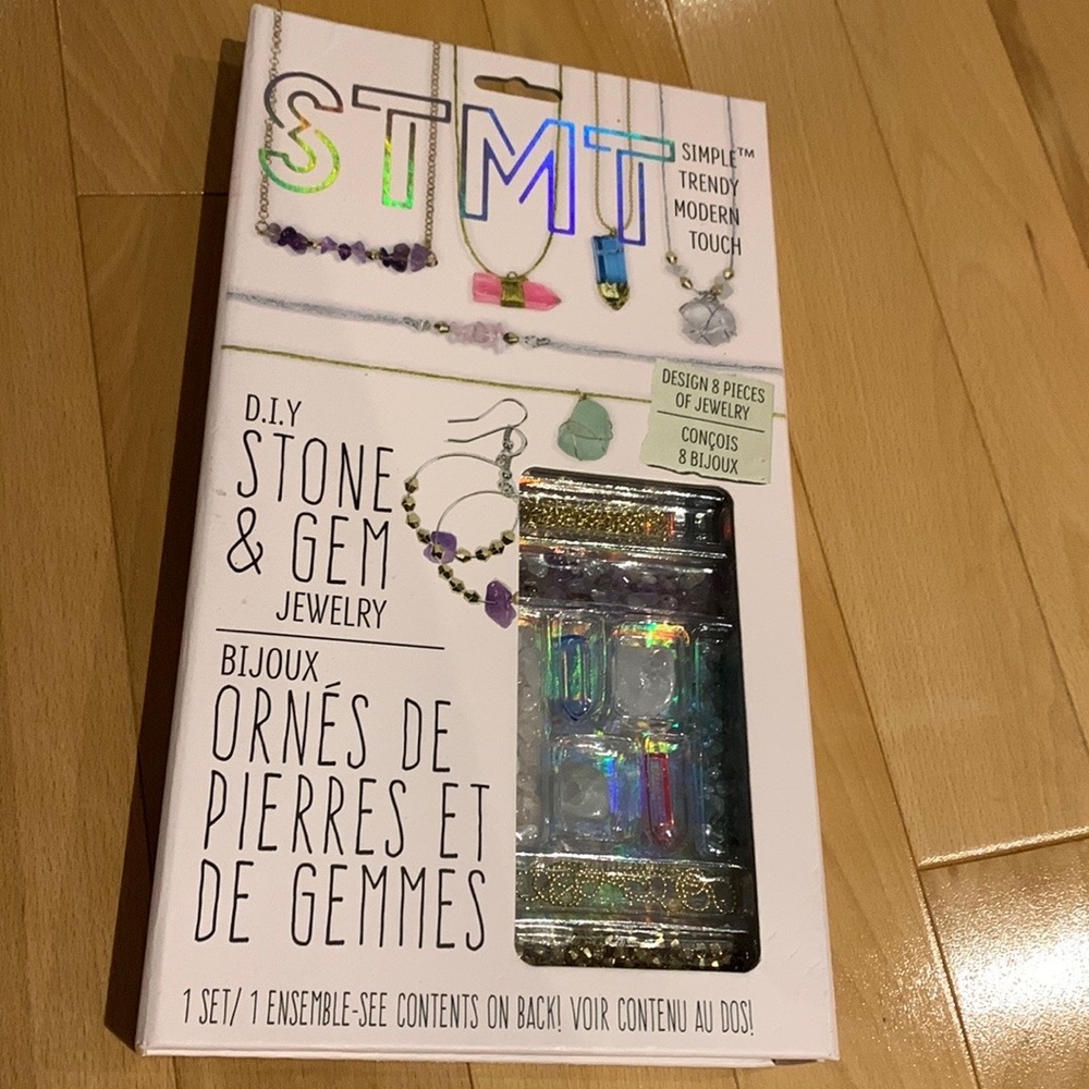 NWOT STMT D.I.Y Stone & Gem Jewelry Kit